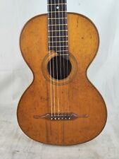 Rare Antique German Chitarra 19th Century Romantic Guitar 1860 Georges Heynberg