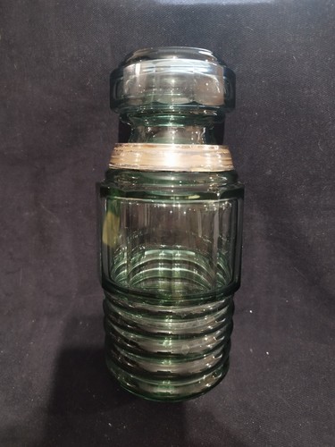 Vaso vetro molato porta - vaso,