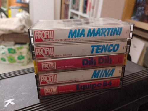 Lotto musicassette profili - lotto, 5