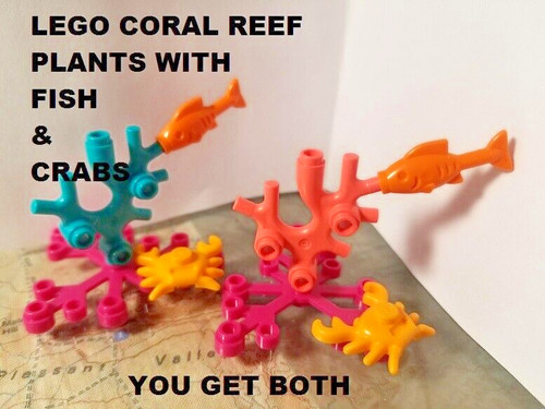 Lego minifigure ocean - lego, coral