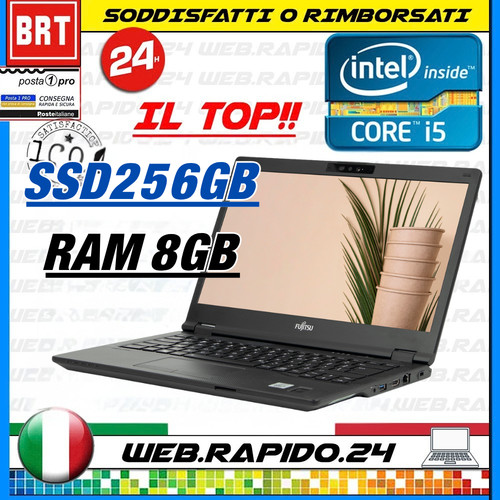 Notebook portatile fujitsu - pc,