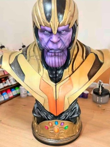 Thanos sculpture - thanos,