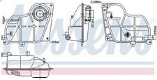 Expansion vessel, coolant