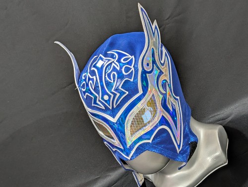 Maschera wrestling blu - wrestling,