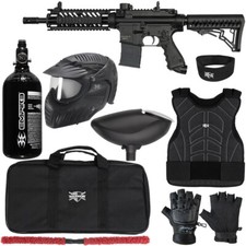Tippmann TMC Level 2 Protector Paintball Kit - Nero/Nero/Grande/X-Large