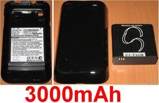 Custodia Nero+BATTERIE 3000mAh