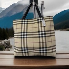 Borsa media vintage Burberry