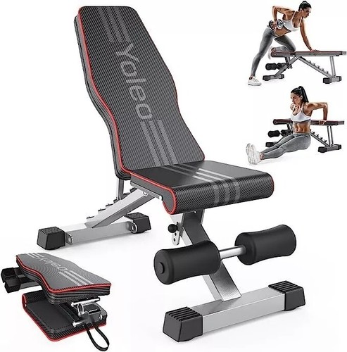 Yoleo foldable gym bench for - yoleo,