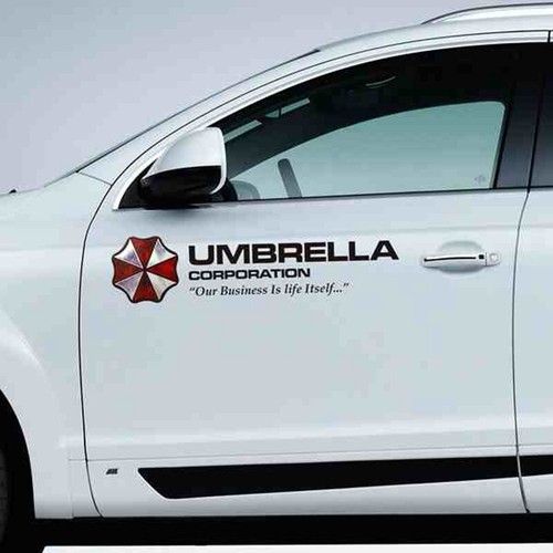 Adesivo auto resident evil - -,