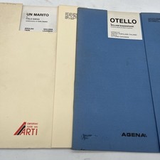 lotto 2 programmi teatrali
