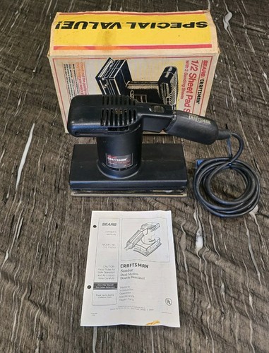 Levigatrice vintage sears - vintage,