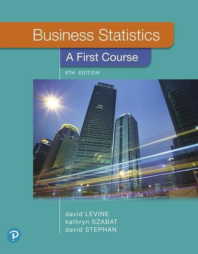 Business statistics first - statistics:, a