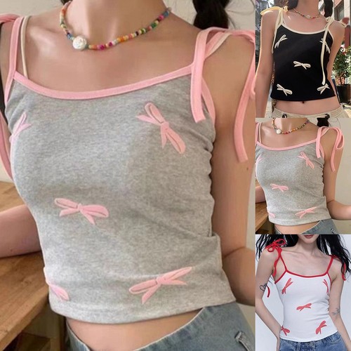 Crop top senza maniche con