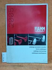 FIAMM CATALOGO AVVISATORI ACUSTICI - 2005 - leggi tutto