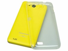 SILICON CASE CUSTODIA SILICONE TRASPARENTE SMARTPHONE MEDIACOM PHONE PAD G400