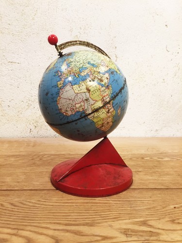 Mappamondo planisfero latta - mappamondo,