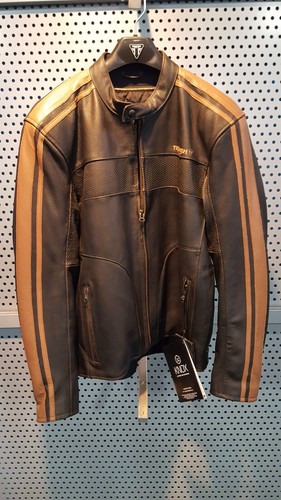 Giacca moto triumph restore - giacca,