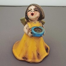 ANGELO THUN 10 cm COLORE GIALLO VERDE VINTAGE SENZA ETICHETTA