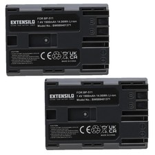 2x Batteria per Canon EOS D30