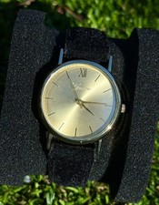 Geneva Vintage Quartz Watch w/