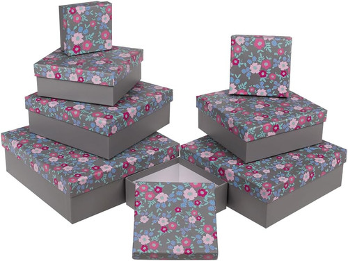Confezione regalo grigia - confezione,
