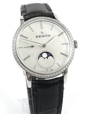 Zenith Elite Lady automatico fasi lunari e brillanti 16.2320.692/80.C714 scatola e pap