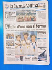 GAZZETTA DELLO SPORT 22 AGOSTO
