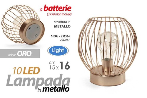 Lampada led lumetto abat - lampada, 10