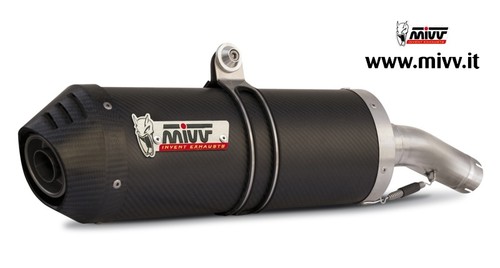 Scarico mivv full carbon - scarico,