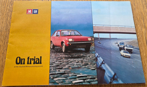 Brochure auto vauxhall 1977 - brochure,