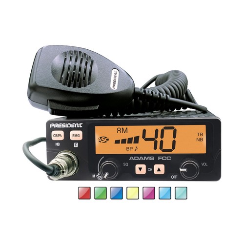 President adams radio cb - president,