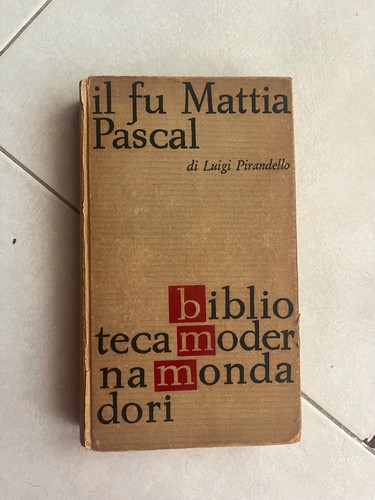 Mattia pascal luigi - fu,
