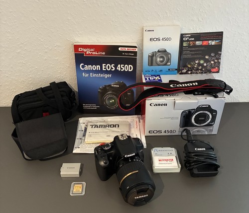 Fotocamera canon 450d - 450d, tamron