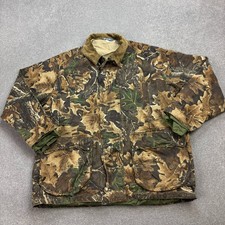 Giacca RealTree adulto grande marrone da lavoro tela mimetica caccia velluto a coste uomo*