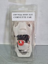 NSR 1389 CORVETTE C6R KIT CARROZZERIA BIANCO DA VERNICIARE SLOT CAR PISTA  1:32