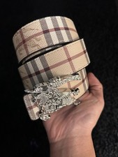 Cintura Burberry reversibile