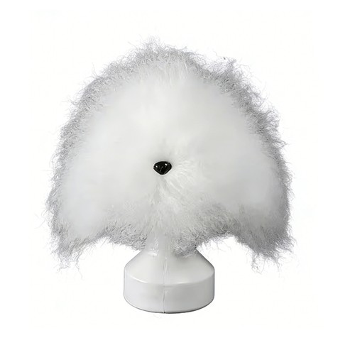 Teddy pet testa finta capelli - teddy,