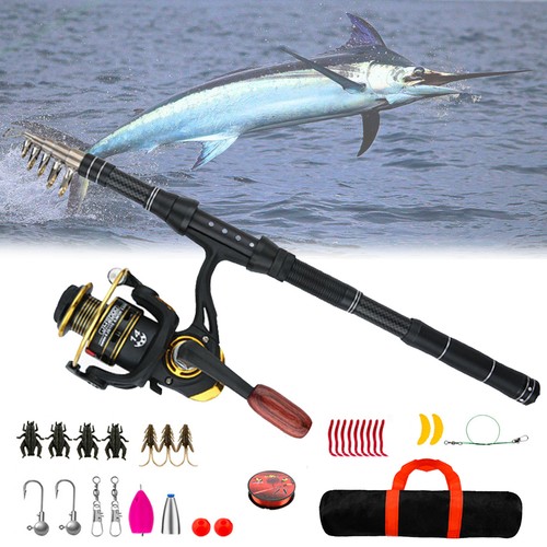 Canna pesca telescopica in - canna,