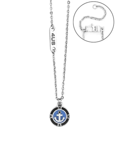 Collana uomo acciaio 316l - collana, in