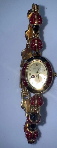 Orologio lady bug oro - lady, rosso