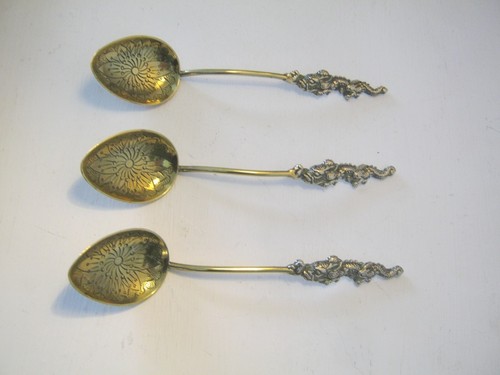 Antico set cucchiai - set, 3