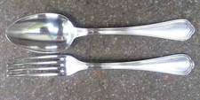 CHRISTOFLE COPPIA DI POSATE CUCCHIAIO FORCHETTA