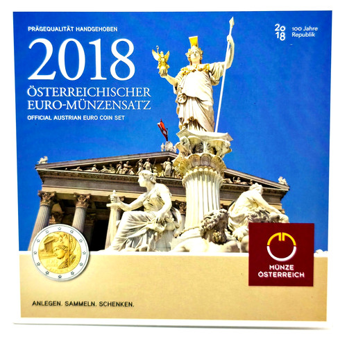 Coffret austria 2018 8 - bu,