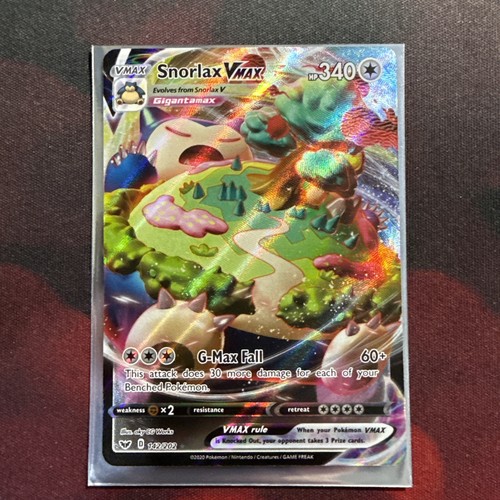 Snorlax vmax 142 202 - snorlax,