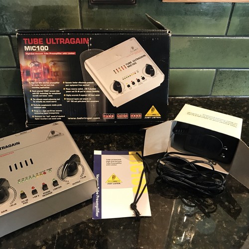 Behringer mic100 ultragain - behringer, pro