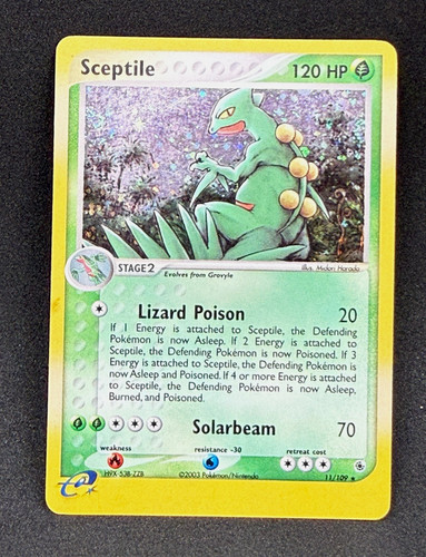 Pokémon tcg scettile 109 - pokémon,