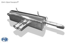 Fox Medium Sport Exhaust