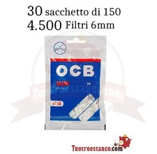 30 Sacchetto OCB filtri Slim 6