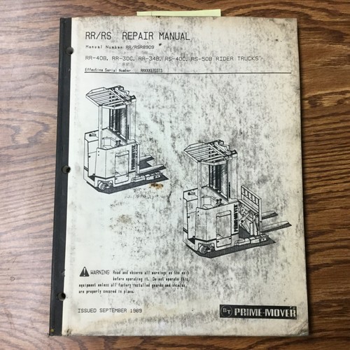 Prime mover rs - bt, rr/rs