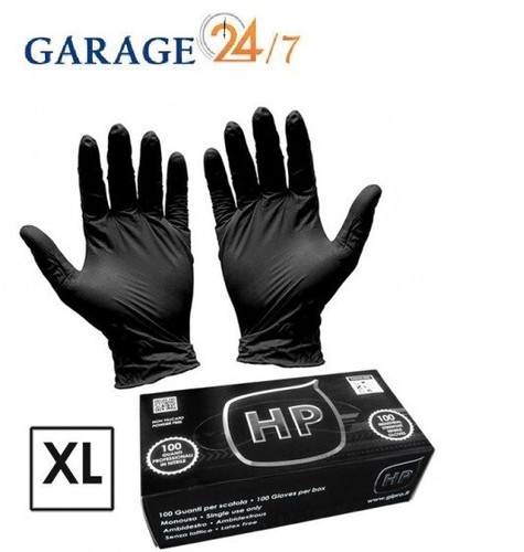 100 guanti nitrile nero 7 - in,